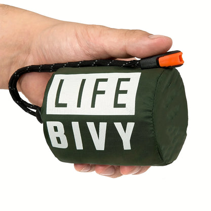 Portable Waterproof Emergency Survival Sleeping Bag Outdoor Edc Camping Gear Thermal Sack First Aid Rescue Kit Mylar Blanket-EXPROTAS