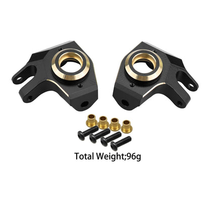 1/10 Axial SCX10 II AR44 Brass Differential Cover Counterweight Black