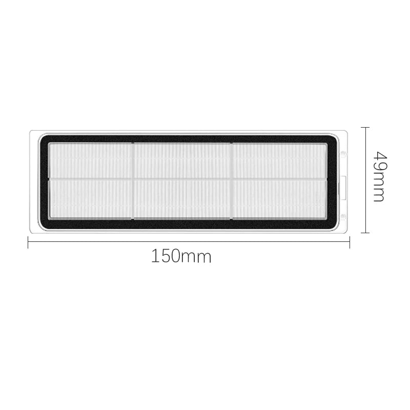 Main Side Brush Filter Mop Cloth for Dreame W10 Robot Vacuum Parts