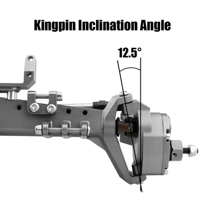 1/10 RC Crawler Metal Front & Rear Portal Axle for Axial Capra 1.9 UTB RR10 Upgrade - EXPROTAS