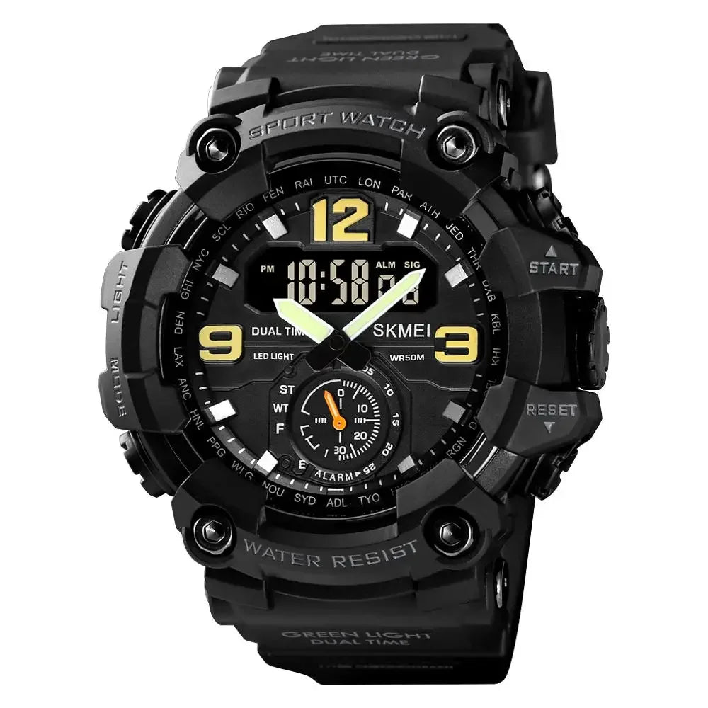 SKMEI 1637 Men’s Military Digital Watch Camo Waterproof Shockproof Sport