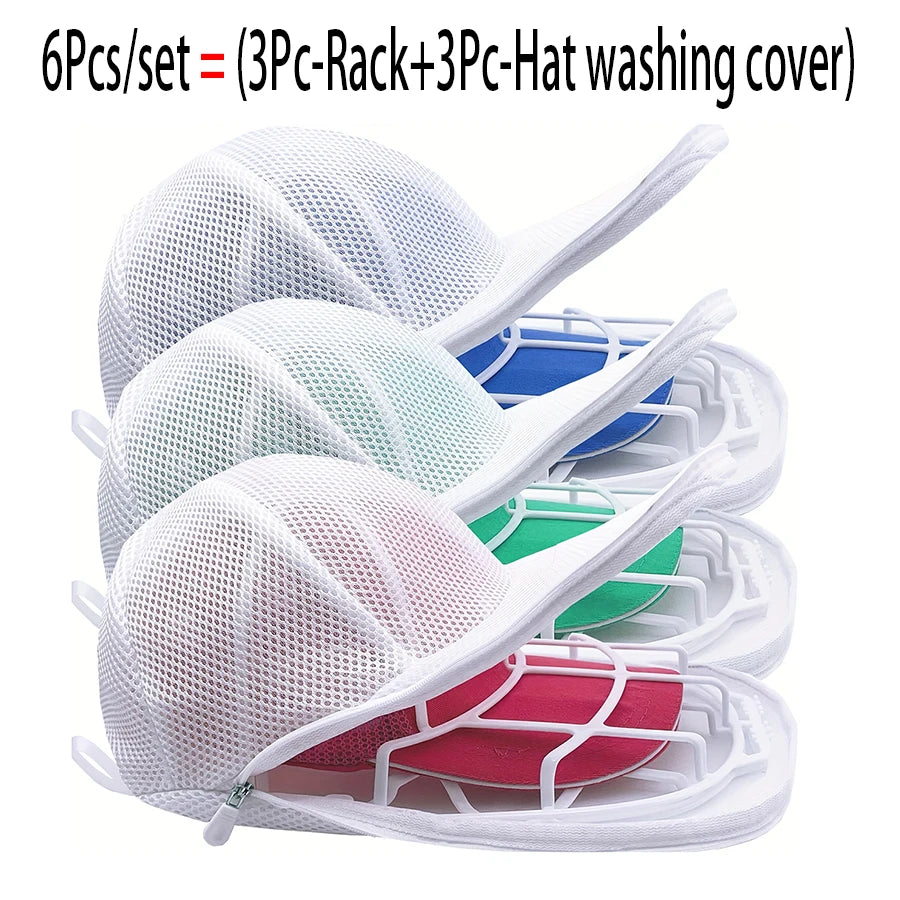 Hat Washer Cage Frame Laundry Cap Protector Anti-Deformation Washing Tool