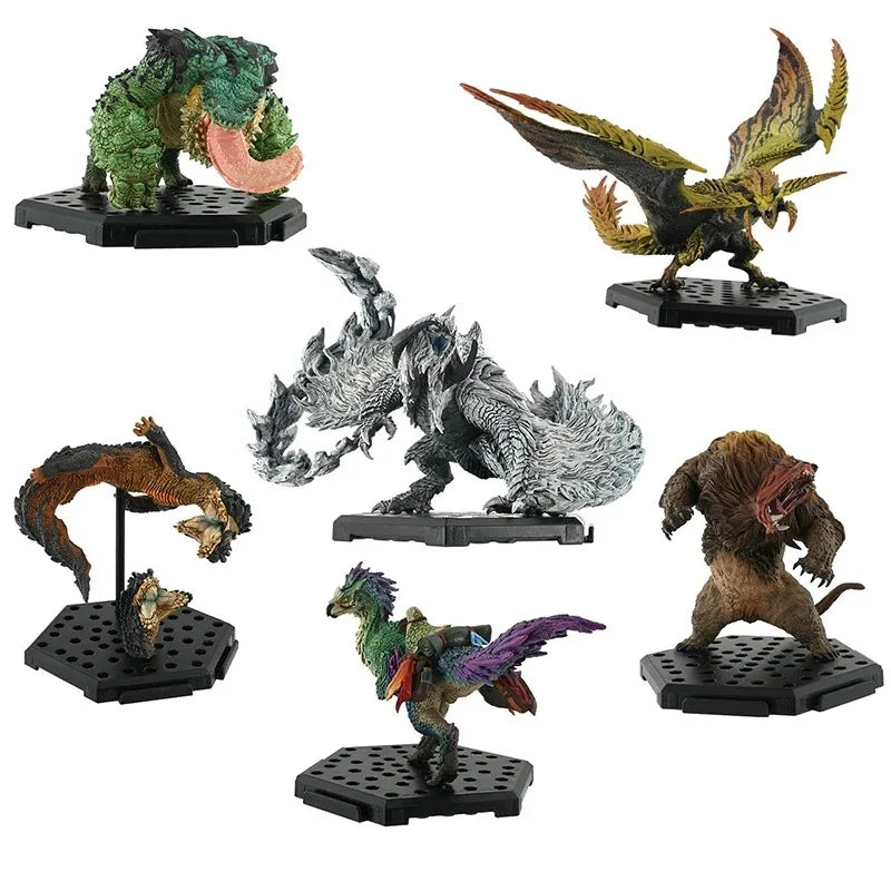 Monster Hunter Iceborne Dragon Figure Set Malzeno Amatsu Zinogre Rathalos