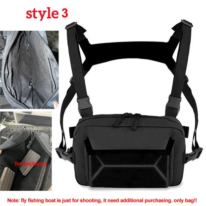 Fishing Chest Bag Men Lightweight Tactical Multi-function Hiking Pack
