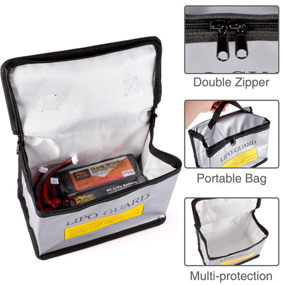 RC Lipo Bag Fireproof Explosion-Proof Safety Guard Portable 155mm Battery