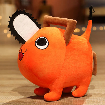 Pochita Plush Chainsaw Chain Toy 40CM Fluffy Anime Soft Stuffed Doll