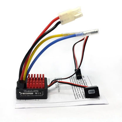 RC Car 540 Brushed Motor ESC Combo 55T 45T 35T 60A for 1/10 Crawler