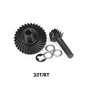 CNC Aluminium Front Rear Axle Bevel Gear SOA Mount 1/10 RC Crawler SCX10 II