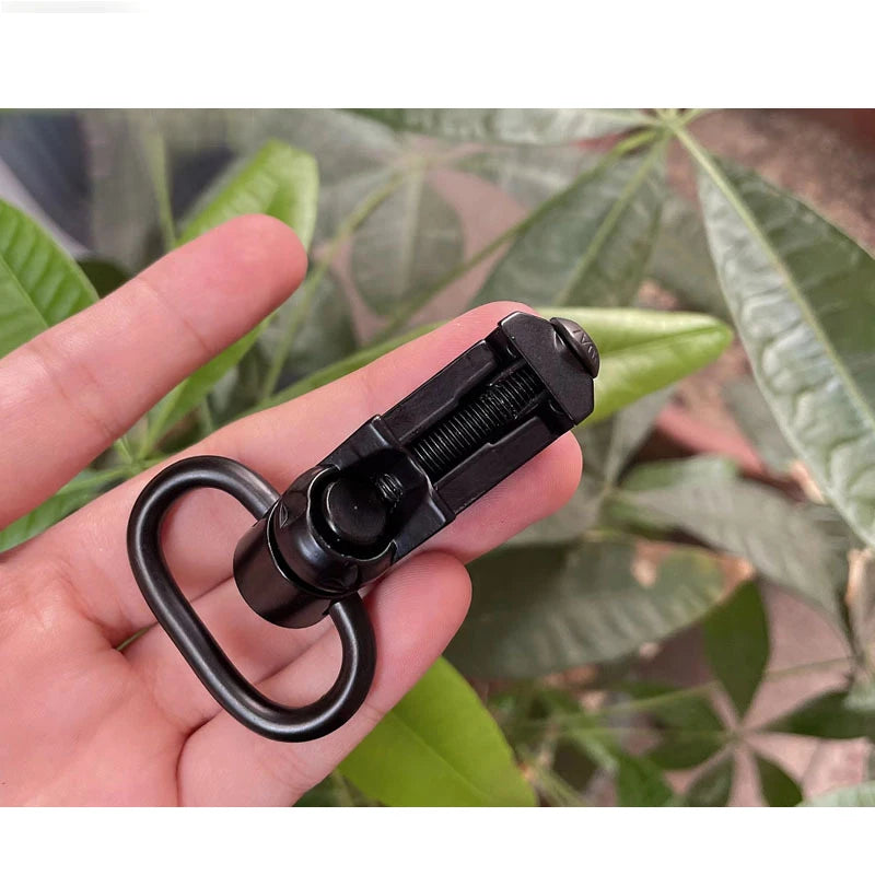 Hot 1PC Metal Strap Buckle QD Sling Swivel 20mm Picatinny Rail Mount Base Quick Detach Rail Mount For Mlok Rail Gun Accessories-EXPROTAS