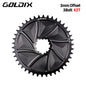 Narrow Wide Chainring 3-Bolt 3mm Offset for Goldix MTB Road Crankset