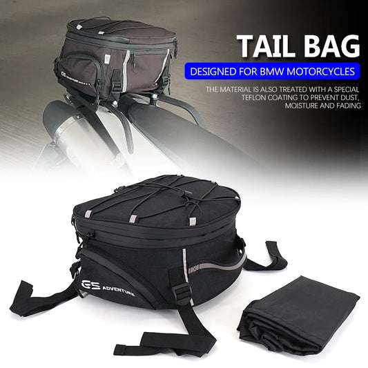 New Waterproof Motorcycle Tail Bag Multifunction Rear Seat Bag High Capacity For BMW R1200GS R1250GS LC Advenutre F850GS F750GS-EXPROTAS