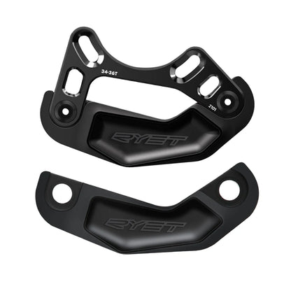 RYET MTB Chain Guide | 26–36T Bash Guard Mountain Bike Chainring Stabilizer