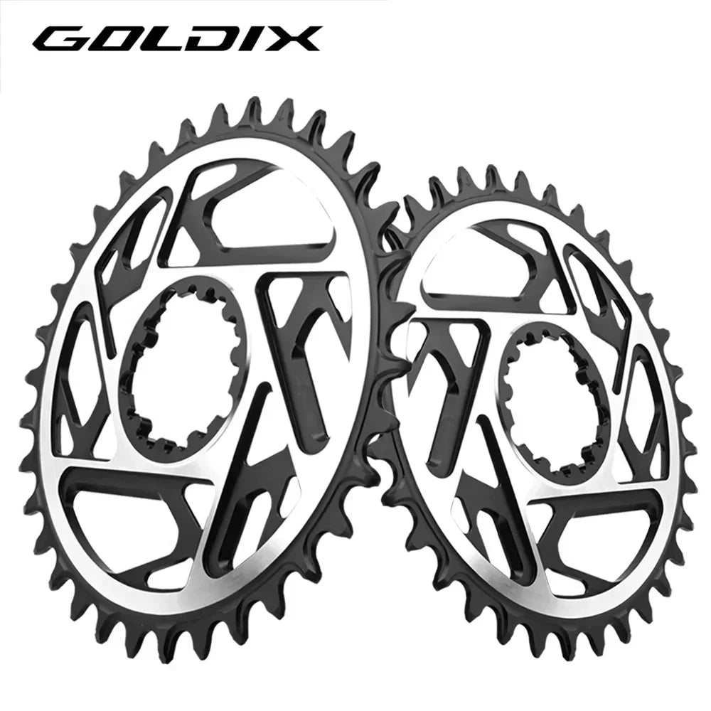 SRAM 3-Bolt MTB Chainring GOLDIX Narrow Wide 3mm Offset 34/36/38/40T