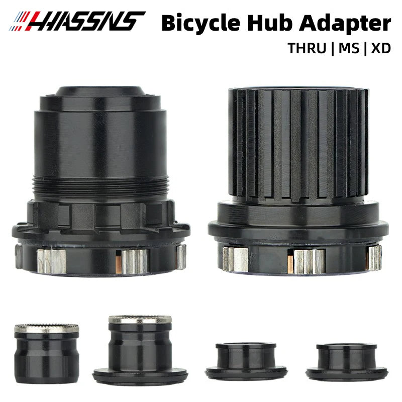 HASSNS PRO7 MTB Freehub Adapter End Cap Set XD Micro Spline QR Thru Axle - EXPROTAS