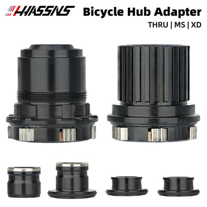 HASSNS PRO7 MTB Freehub Adapter End Cap Set XD Micro Spline QR Thru Axle - EXPROTAS