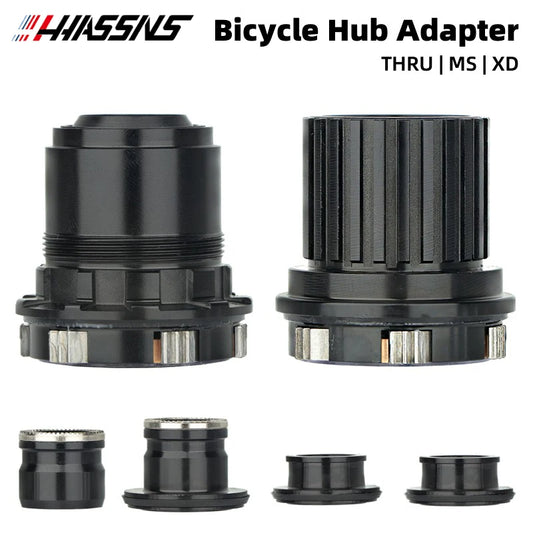 HASSNS PRO7 MTB Freehub Adapter End Cap Set XD Micro Spline QR Thru Axle - EXPROTAS