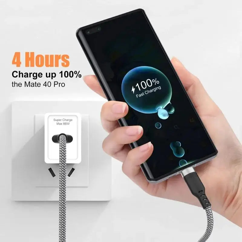 USB Type C Cable 5A Super Fast Charge Cable For Huawei 1m 3m 5m 8 Meter USB C Extension Cable for Samsung Xiaomi OPPO Universal