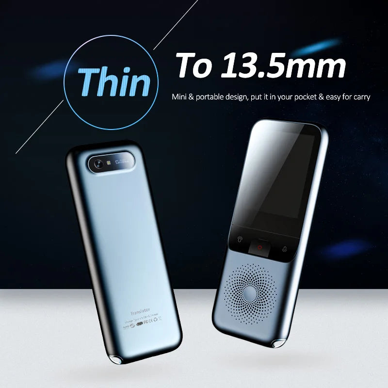 2023 New T11 Portable Audio Translator 138 Language Smart Translator Offline In Real Time Smart Voice AI Voice Photo Translator-EXPROTAS