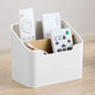 Desktop Storage Organizer Box for Remotes Tissues Cosmetics Office Supplies