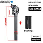 SR Suntour NCX Suspension Seatpost 50mm Travel MTB 27.2–33.9 x 350mm
