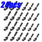 24/3pcs Universal Detachable Metal Zipper Slider Puller Detachable Instant Repair Kit DIY Replacement Lever Locks for Clothing