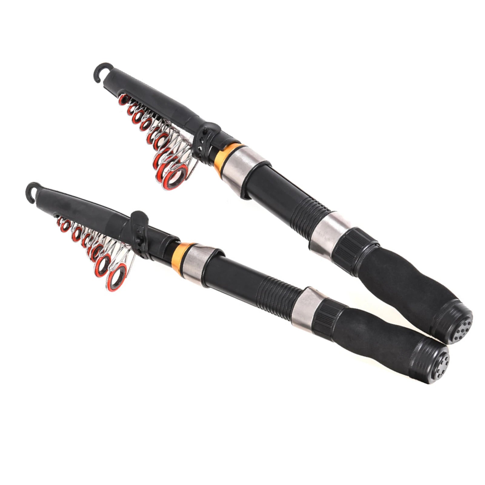 Lixada 2.1m 2.3 m Telescopic Fishing Rod Reel Combo Full Kit Carbon Fiber Rod Pole Spinning Reel Fishing Bag Case Pesca Gear Set-EXPROTAS
