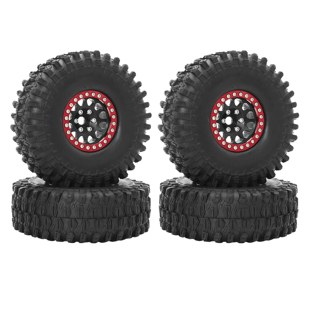 Beadlock Wheel 1.9 Metal Rim for 1/10 RC Crawler Axial SCX10 TRX-4 Redcat