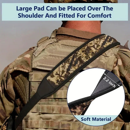 Adjustable Shoulder Straps 2-Point Harness with Nylon Swivels Pads