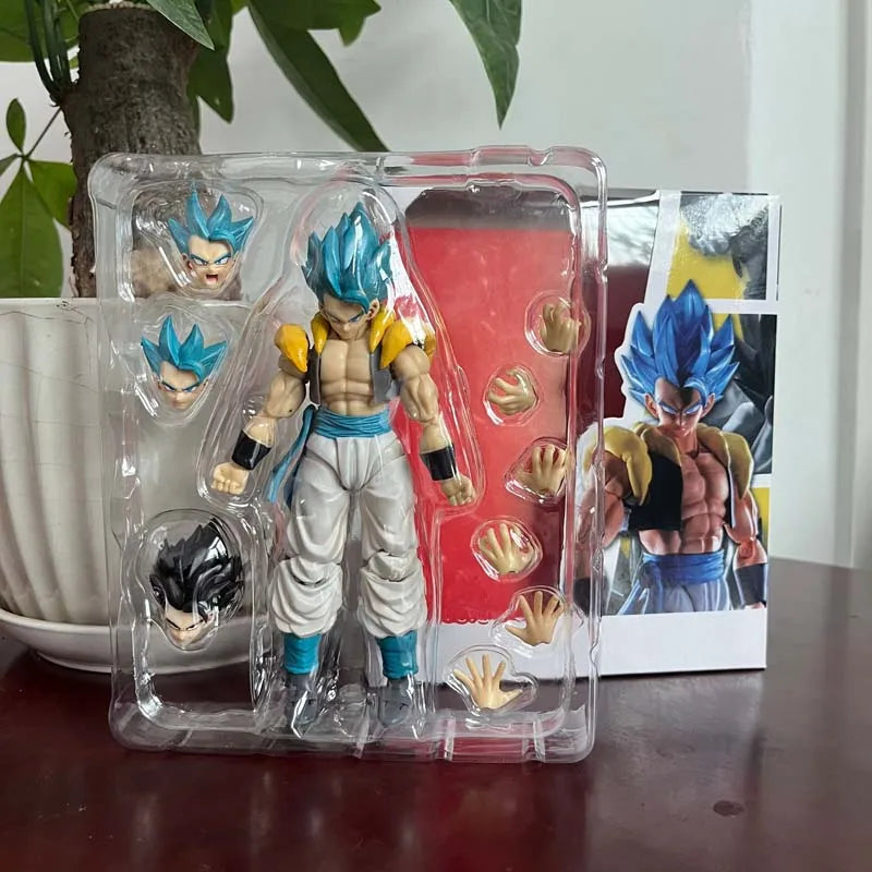 Dragon Ball Super Broly Son Goku Vegeta Gogeta Action Figure Model Toys Joint Movable Doll Birthday Present For Friends-EXPROTAS