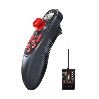HOTRC DS-600 6CH 2.4GHz Transmitter & Receiver Set for RC Boat Car