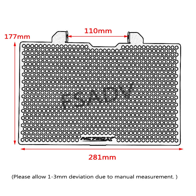 For HONDA NC750X NC750 NC 750 X 750X 2021 2022 2023 Motorcycle Radiator Guard Grille Protective Cover Protector Grill Cover-EXPROTAS