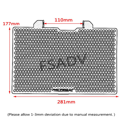For HONDA NC750X NC750 NC 750 X 750X 2021 2022 2023 Motorcycle Radiator Guard Grille Protective Cover Protector Grill Cover-EXPROTAS