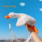 Fur Chicken Plush Bag Funny Ugly Hen Shape Handbag Satchel Purse for Women