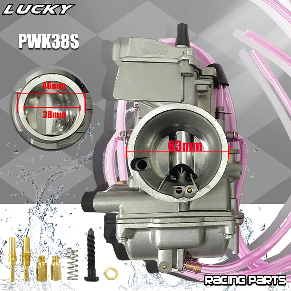 PWK36S/38S Air Striker Carburetor for Kawasaki KTM YZ KX 125/250 Enduro Motocross