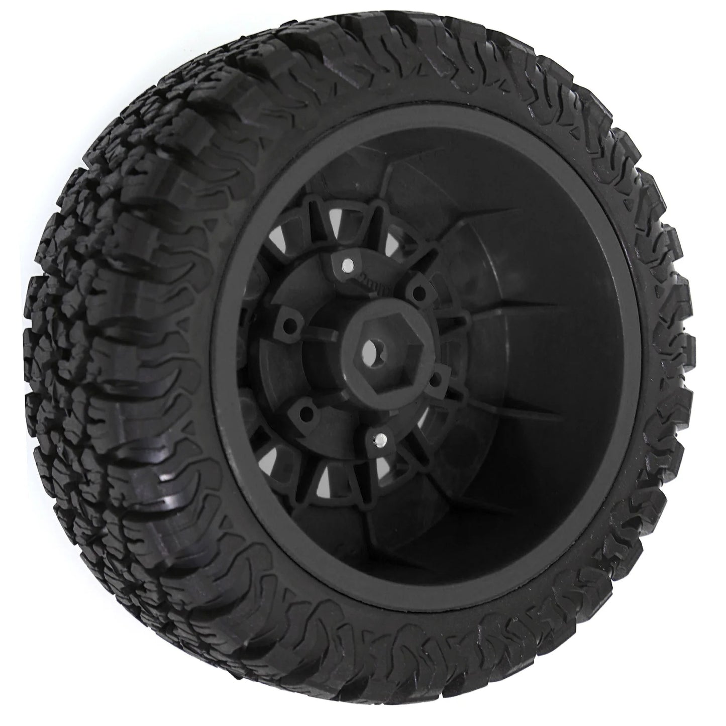 4Pcs 113mm RC Course Truck Tires Wheels 12mm Hex for Traxxas Slash