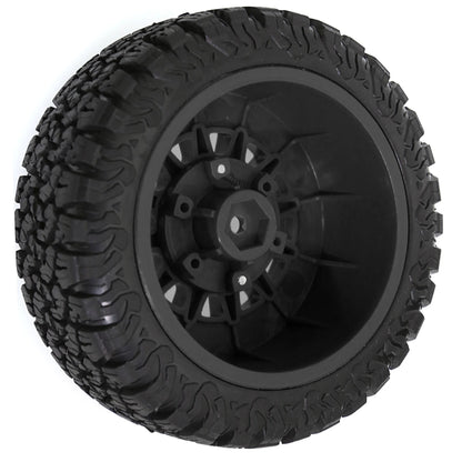 4Pcs 113mm RC Course Truck Tires Wheels 12mm Hex for Traxxas Slash