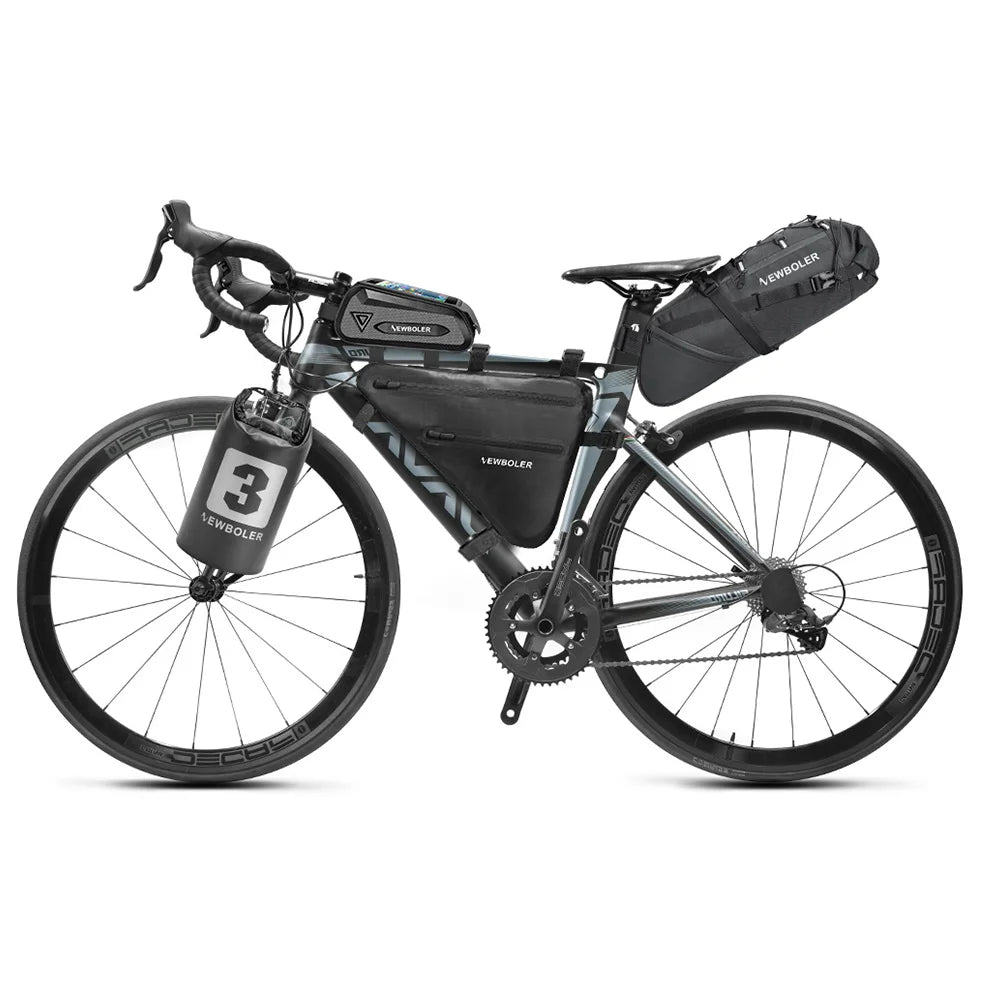 Bicycle Saddle Bag Waterproof 10L 13L Large Capacity Bike Tail Pannier