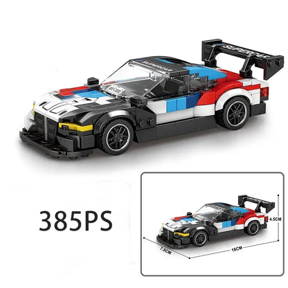 Car Series Building Blocks Model Sets Sports Racing Speed Champion DIY Educational Bricks Toys Boys Kids Adult Christmas Gifts-EXPROTAS