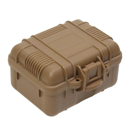 Portable Storage Box Waterproof Plastic Toolbox Hard Case Organiser 125x105mm
