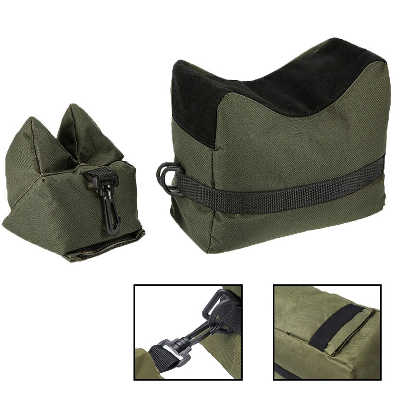 Tactical Gun Rest Bag Support Stand Unfilled Sandbag for Shooting Sniper