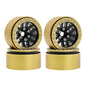 240g Brass 1.9" Beadlock Wheel Rim for 1/10 RC Crawler TRX4 TRX6 Axial SCX10 III - EXPROTAS
