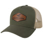 Adjustable Fishing Trucker Cap BASSDASH Mesh Back Embroidered Patch Hat