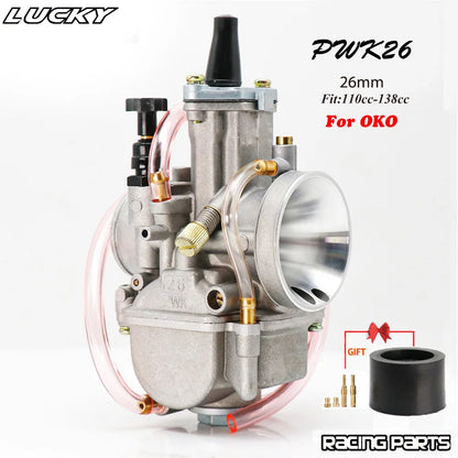 PWK Power Jet Carburetor 21-34mm for 2T 4T Dirt Bike Pit Bike ATV Scooter