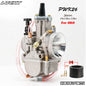 PWK Power Jet Carburetor 21-34mm for 2T 4T Dirt Bike Pit Bike ATV Scooter