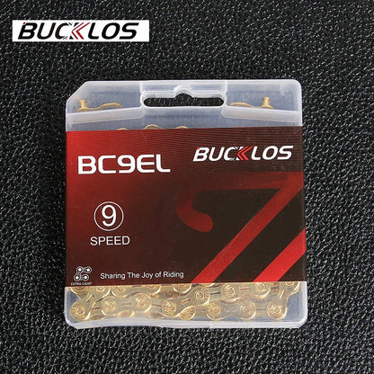 MTB Road Bike Chain BUCKLOS 8-12 Speed 116/126 Links Bicycle
