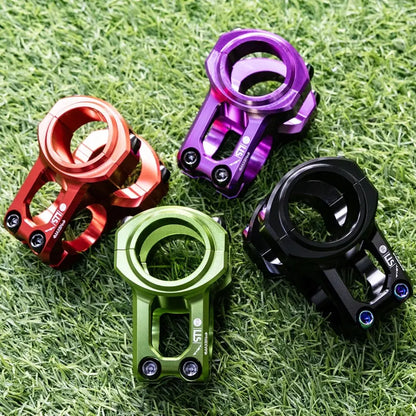 RYET MTB Bike Stem 31.8/35mm | 0° Aluminum Alloy Handlebar for Road/Downhill