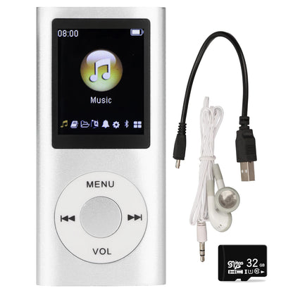 1.8" LCD MP3 Music Player Slim Portable Lossless Sound Multi-Function