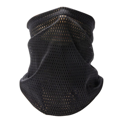 Neck Gaiter Mesh Face Bandana Breathable Scarf for Cycling Hiking Camping