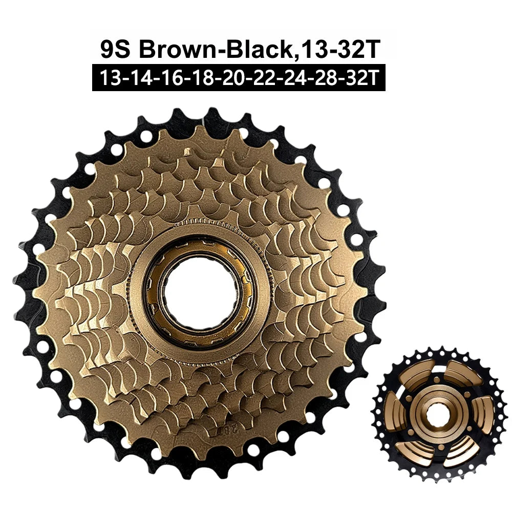 Threaded Bicycle Freewheel 7/8/9/10 Speed 13-28T 14-28T 13-32T