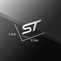 Car Steering Wheel Sticker Auto Emblem for Ford Focus Mondeo Fiesta MK3